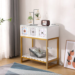 Minimalist Style Storage Cabinet Painted Hallway Cabinet