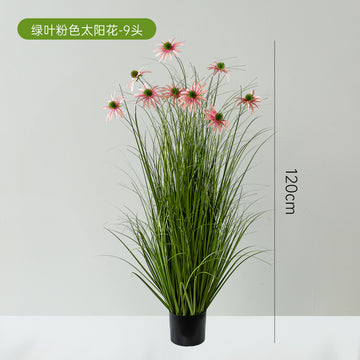 Artificial tree potted plant indoor decoration ornament landscaping display window