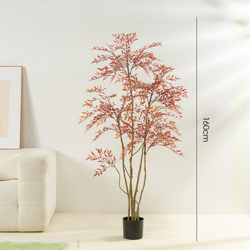 Artificial Nandina Potted Plant Home Indoor Decoration Ornament