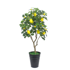Artificial lemon tree potted plant home decoration