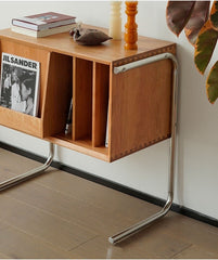 Home Side Table Corner Cabinet Solid Wood Bedside Table