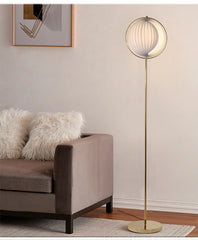 Vintage Pleated Floor Lamp - Chandelier - Table Lamp
