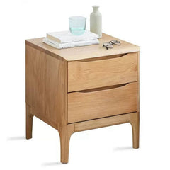 Solid Wood Bedside Table Nordic Simple Bedroom Storage Cabinet