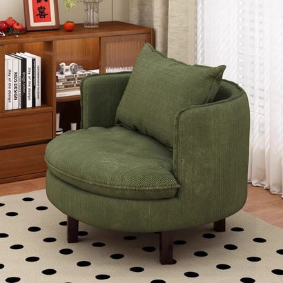 Minimalist single round sofa chair