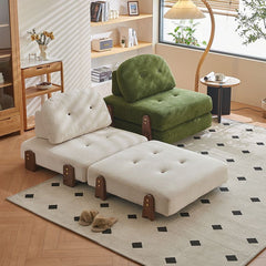 Tofu Cube Sofa Fabric Art Small Apartment Modular Bed