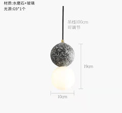 Modern Stone Glass Pendant Lighting