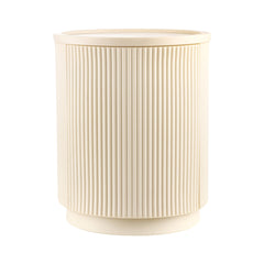 Minimalist Round Wabi-Sabi Style Bedside Storage Cabinet