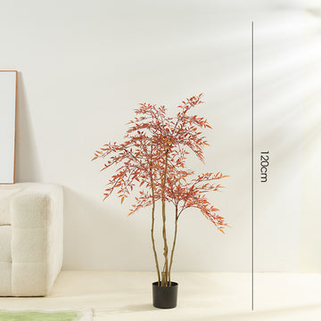 Artificial Nandina Potted Plant Home Indoor Decoration Ornament
