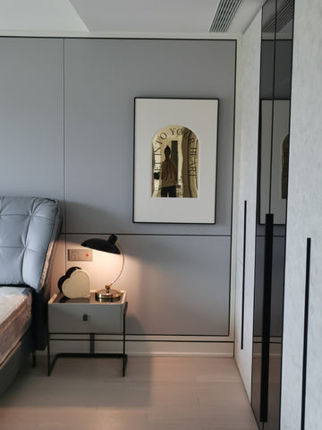 Eye-protection reading desk lamp for bedroom and study, Nordic minimalist light luxury, popular ins bedside lamp