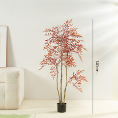 Artificial Nandina Potted Plant Home Indoor Decoration Ornament