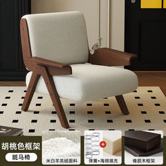 Vintage single sofa chair living room French retro style