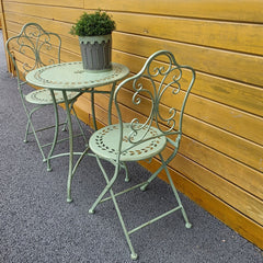 Hollow Pattern Table and Chairs Outdoor Leisure Table and Chairs