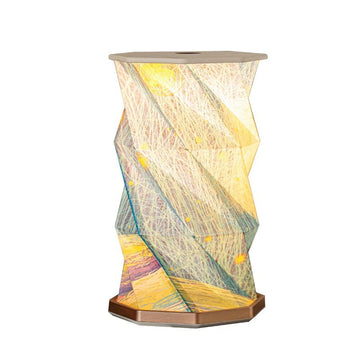 Starry Sky Rotating Lamp Origami Night Light