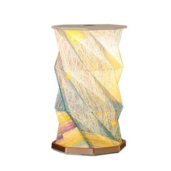 Starry Sky Rotating Lamp Origami Night Light