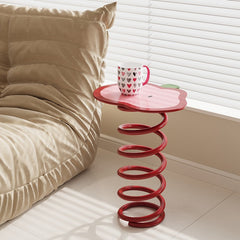 Apple spring coffee table small table beside bedroom bed and sofa