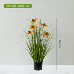 Artificial tree potted plant indoor decoration ornament landscaping display window