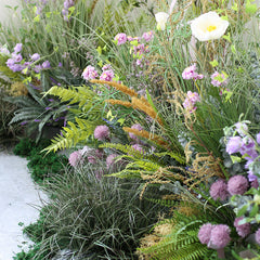Large plant soft furnishings landscape courtyard plants and flower decorations