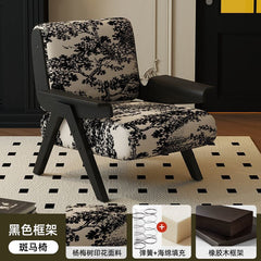 Vintage single sofa chair living room French retro style