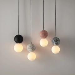 Modern Stone Glass Pendant Lighting