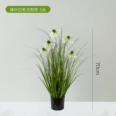 Artificial tree potted plant indoor decoration ornament landscaping display window
