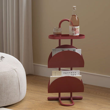 Bedroom bedside shelf creative small table side cabinet