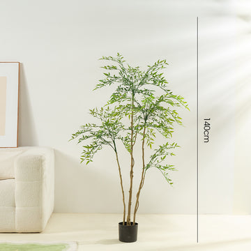 Artificial Nandina Potted Plant Home Indoor Decoration Ornament