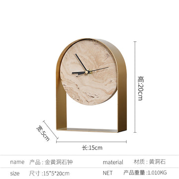 Room study clock decoration bookshelf desktop handicraft ornament