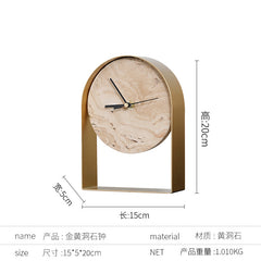 Room study clock decoration bookshelf desktop handicraft ornament