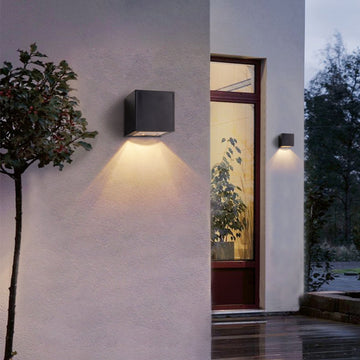 2-Pack Waterproof Oudoor Landscape Wall Lights