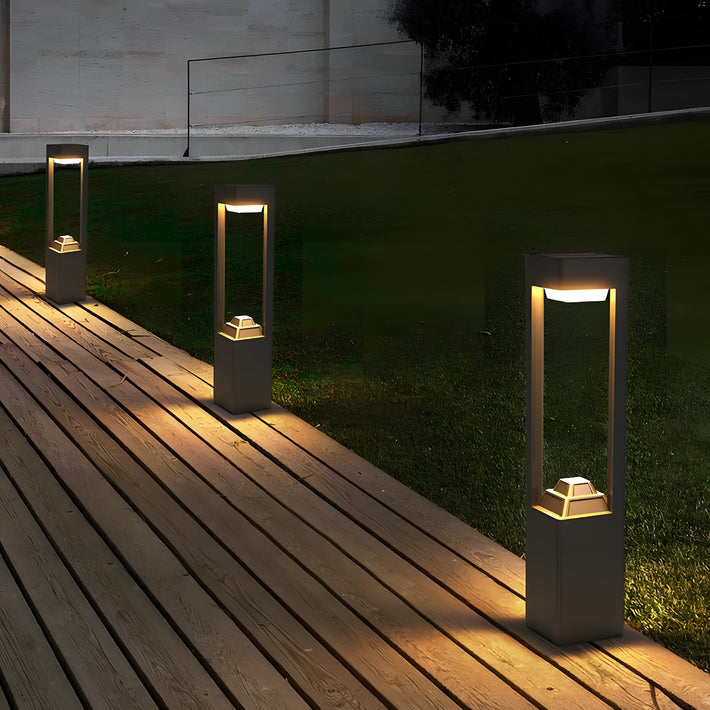 Outdoor Solar Powered Path Lights for Enchanting Yard Illumination