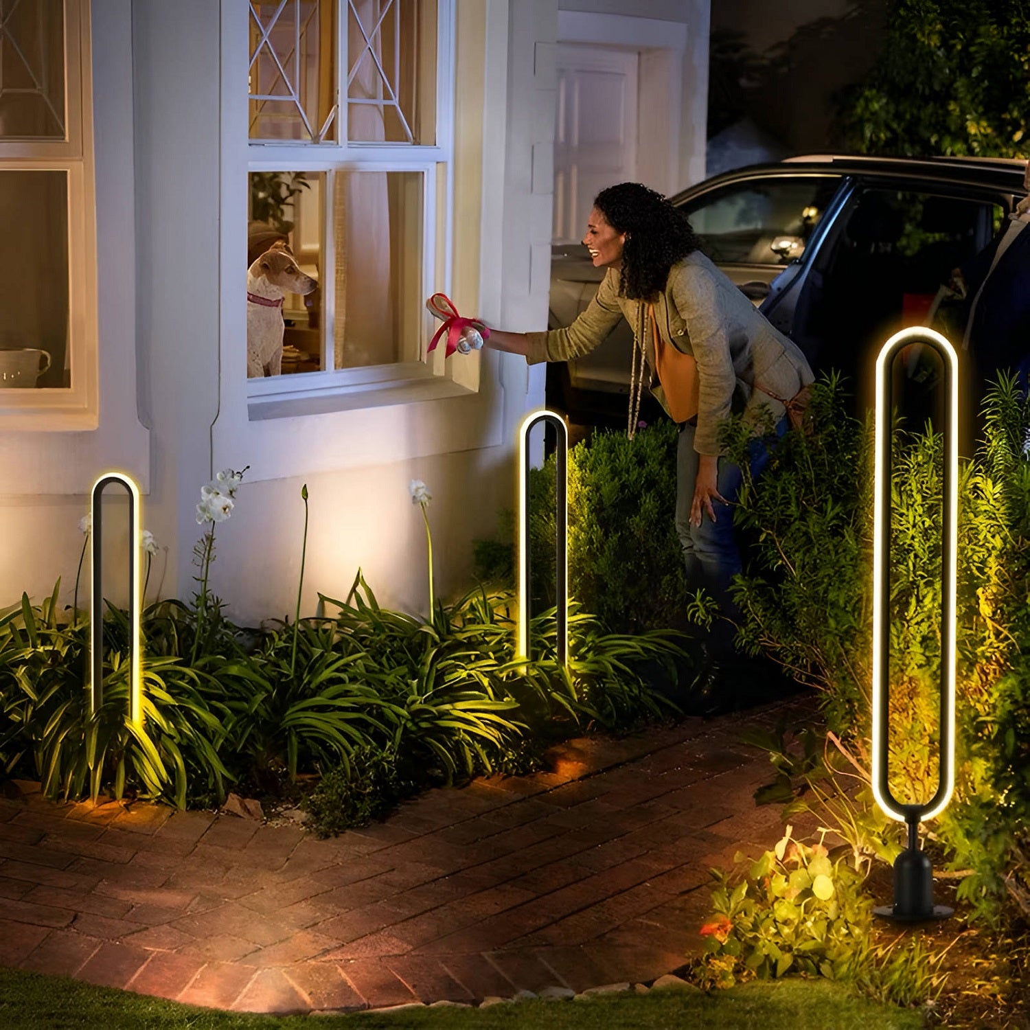 Effortless Outdoor Illumination with Automatic On/Off Solar Powered ...
