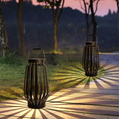 Outdoor Solar Lantern Metal Light