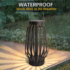 Outdoor Solar Lantern Metal Light