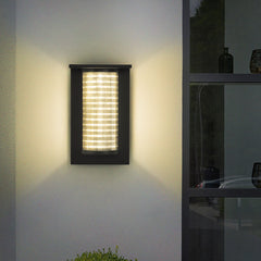 Outdoor Solar Acrylic Wall Light