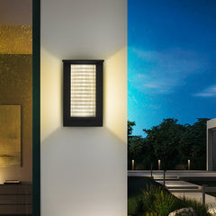 Outdoor Solar Acrylic Wall Light