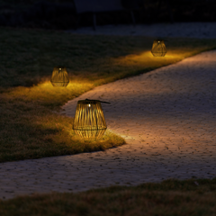 Solar-Powered Outdoor Lantern Light