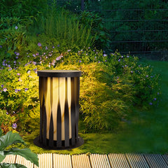 Solar Rotating Leaf Lawn Light