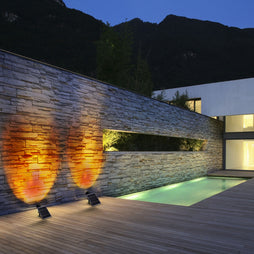 Sunset Glow Solar-Powered Outdoor Projector Light