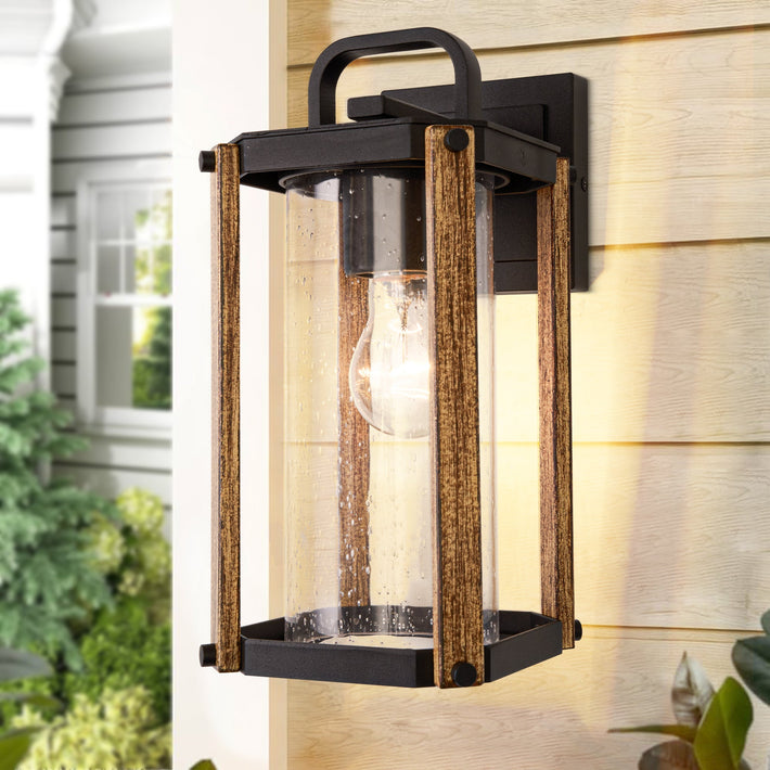 Outdoor Wooden Wall Light Porch Light