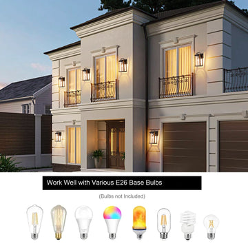 Outdoor Wooden Wall Light Porch Light