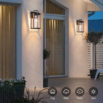 Outdoor Wooden Wall Light Porch Light