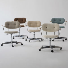 Ergonomic office chair is comfortable for long sitting