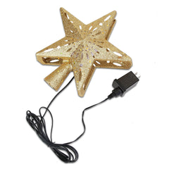 Christmas Tree Topper Star with Projector Light