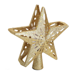 Christmas Tree Topper Star with Projector Light