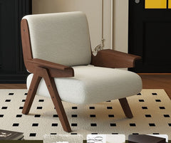 Vintage single sofa chair living room French retro style