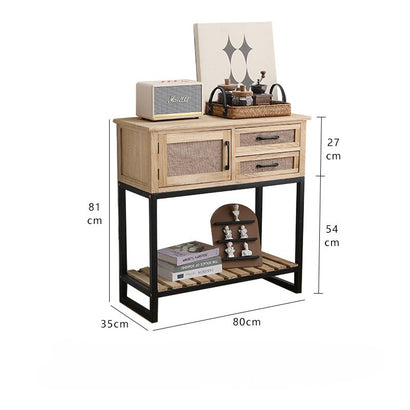 Minimalist Style Storage Cabinet Painted Hallway Cabinet