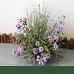 Large plant soft furnishings landscape courtyard plants and flower decorations