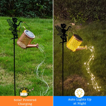 Outdoor Lawn Solar Kettle Light