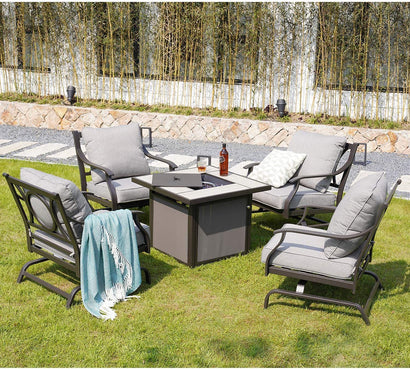 Large Propane Fire Pit Table