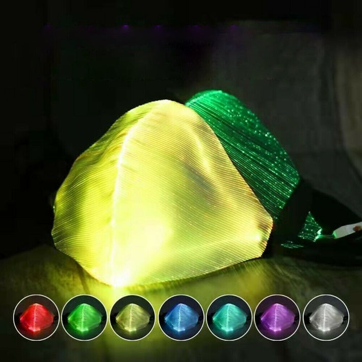 Glow in the Dark 3D LED Mask